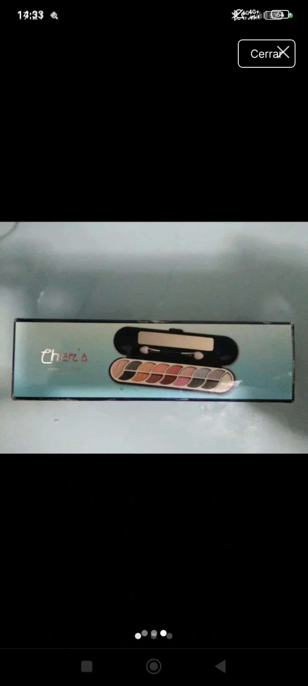 Estuche de maquillaje sombras de ojos nuevo